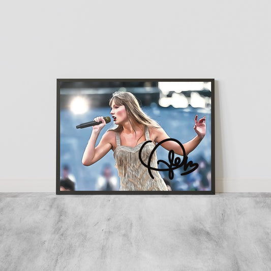 Taylor Swift Autografo Signature Series Music Pop