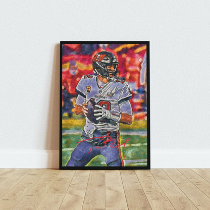 Tom Brady Tampa Bay Buccaneers Super Bowl Vs Kansas City Chiefs Autografo Signature Series NFL