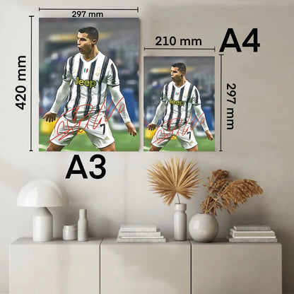 Cristiano Ronaldo CR7 JUVENTUS Autografo Signature Series