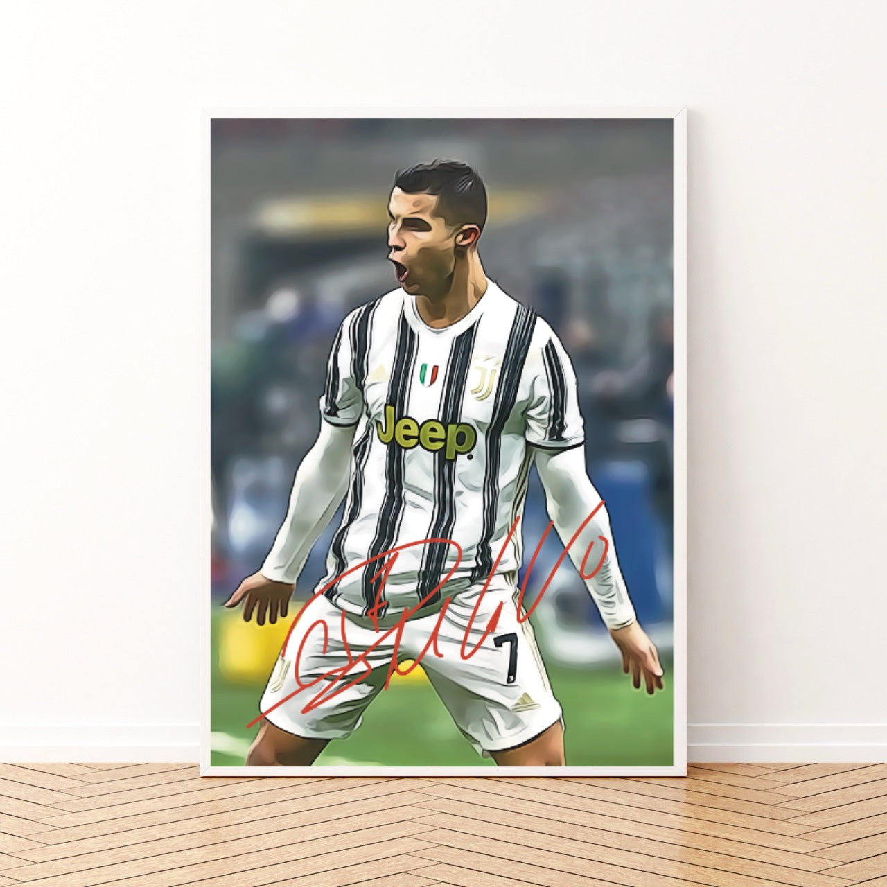 Cristiano Ronaldo CR7 JUVENTUS Autografo Signature Series