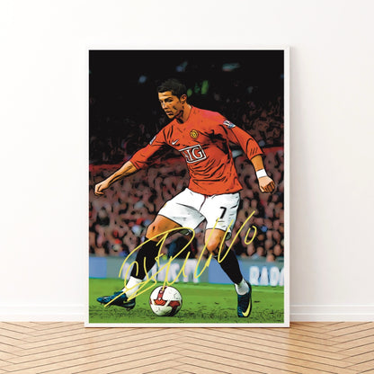 Cristiano Ronaldo CR7 Manchester United Autografo Signature Series Premier League