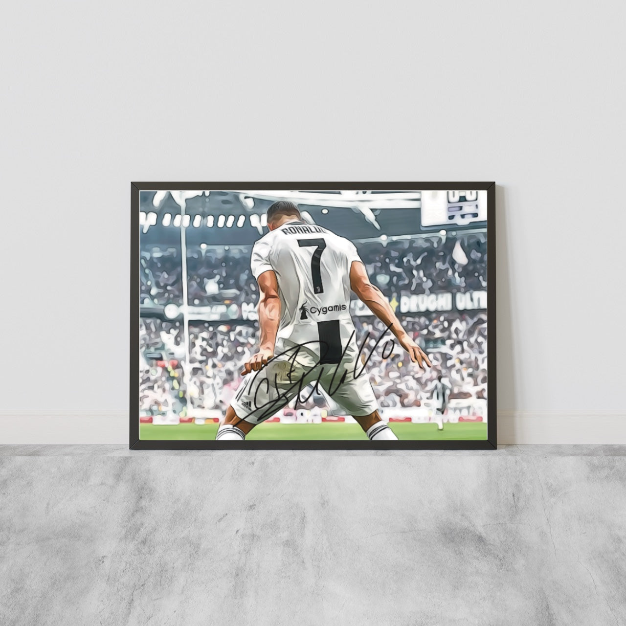 Cristiano Ronaldo CR7 JUVENTUS Autografo Signature Series Serie A