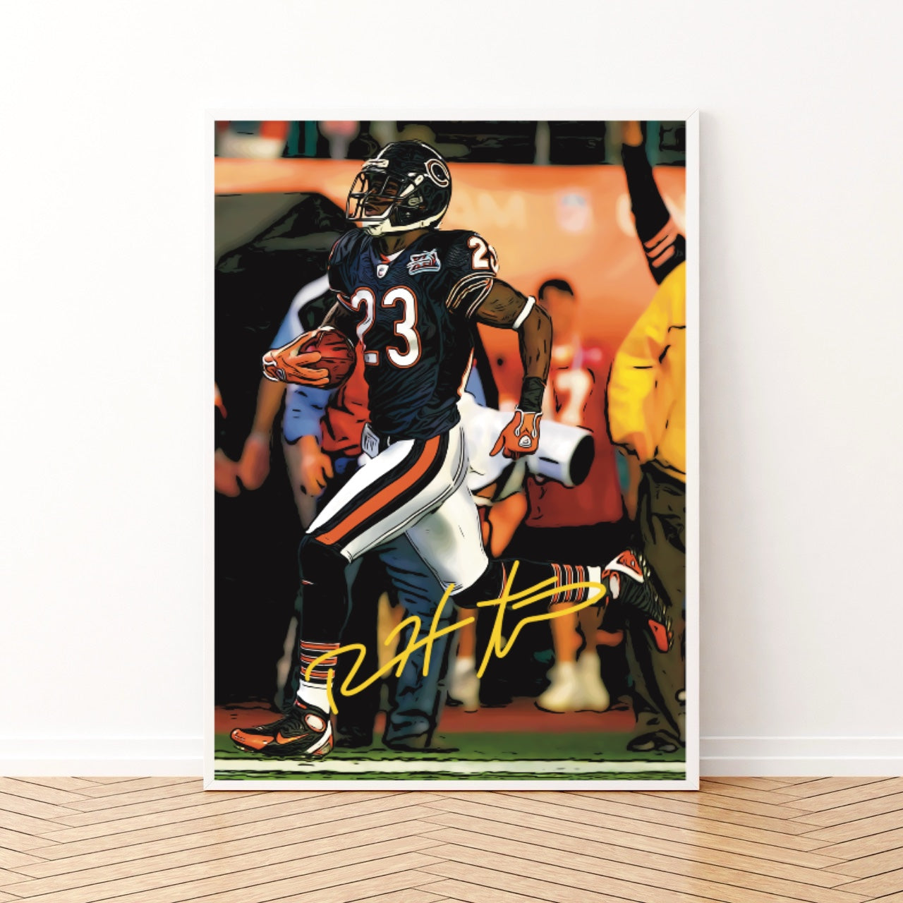 Devin Hester SUPERBOWL Epic Return Chicago Bears Hall Of Fame NFC Autografo Signature Series NFL