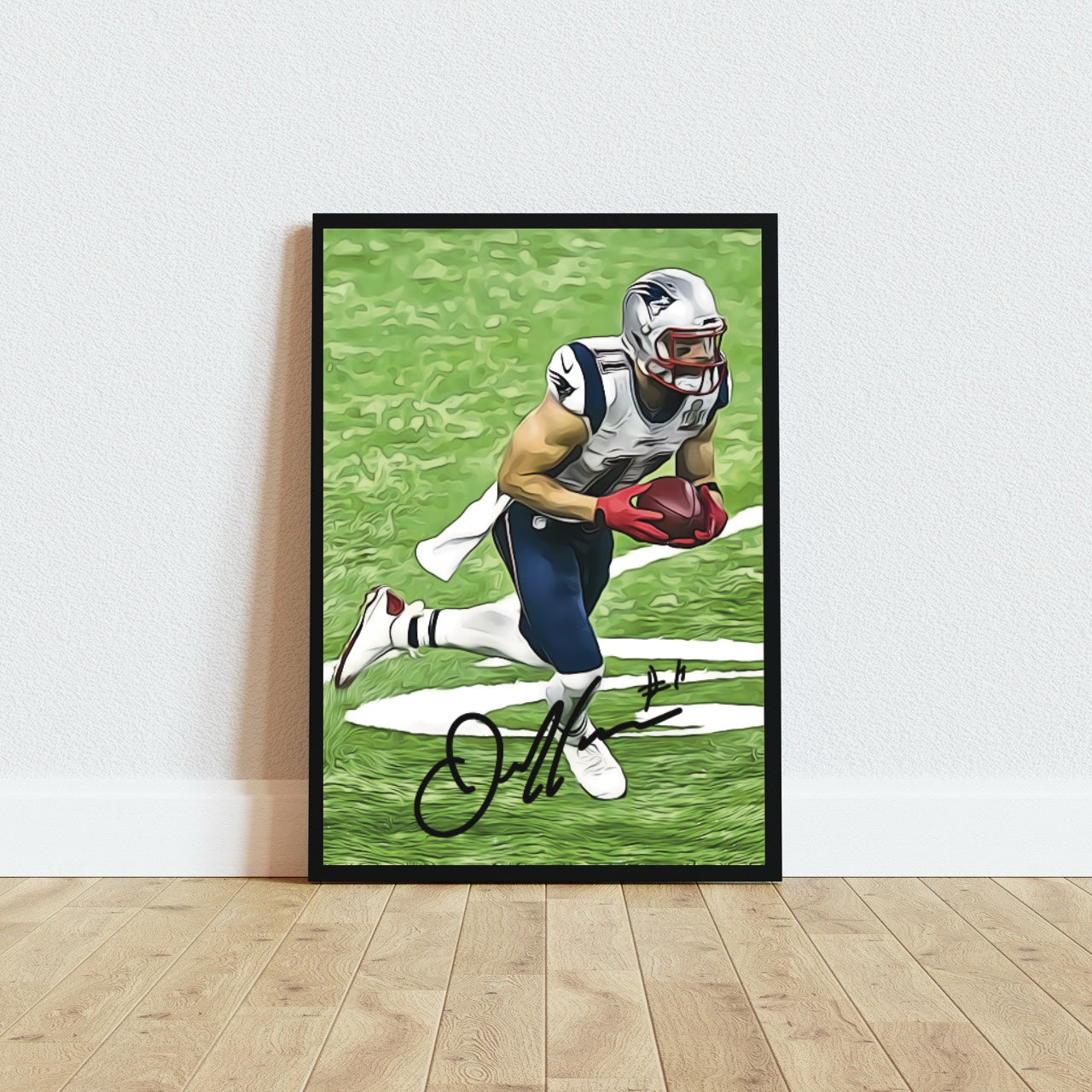 Julian Edelman New England Patriots Autografo Signature Series NFL