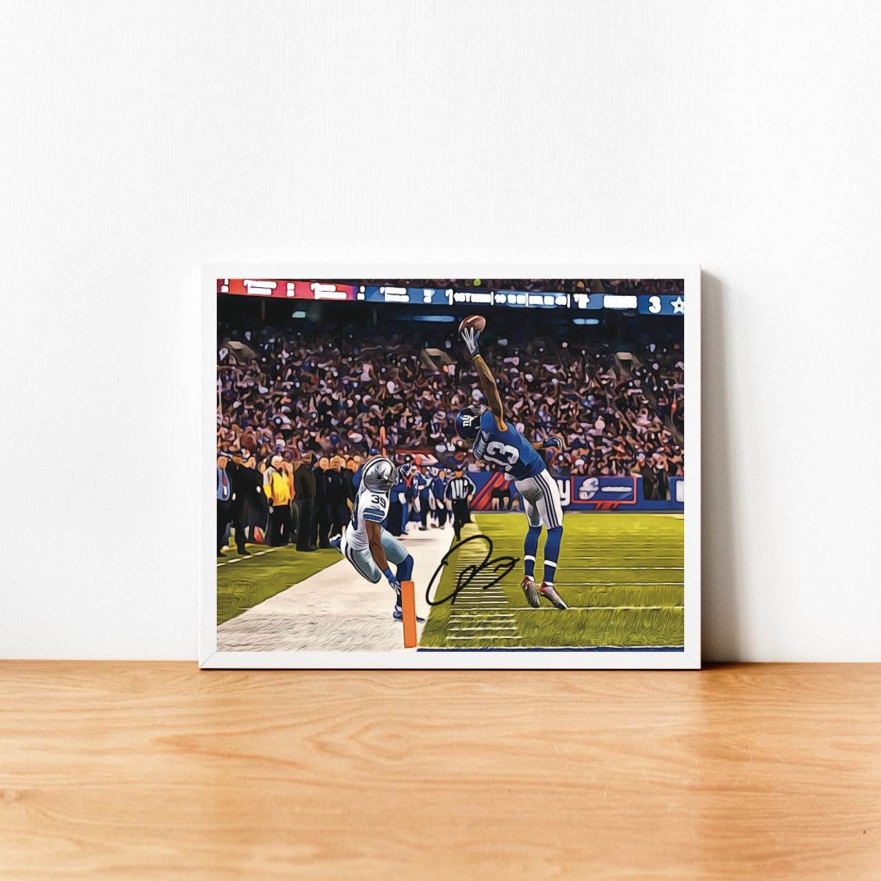 Odell Beckham Jr. New York Giants Epic Catch Autografo Signature Series NFL