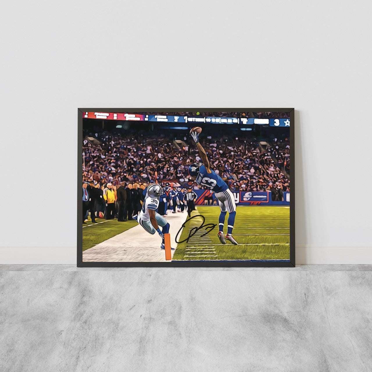 Odell Beckham Jr. New York Giants Epic Catch Autografo Signature Series NFL