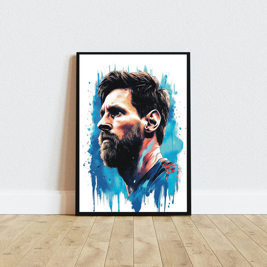 Lionel Messi Barça Stampa Grafica