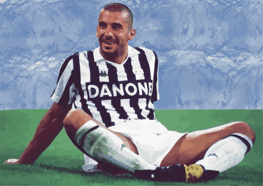 Gianluca Vialli Juventus Stampa Grafica